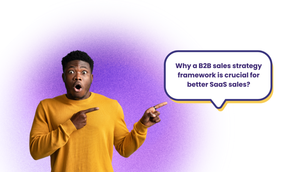 b2b sales strategy framework
