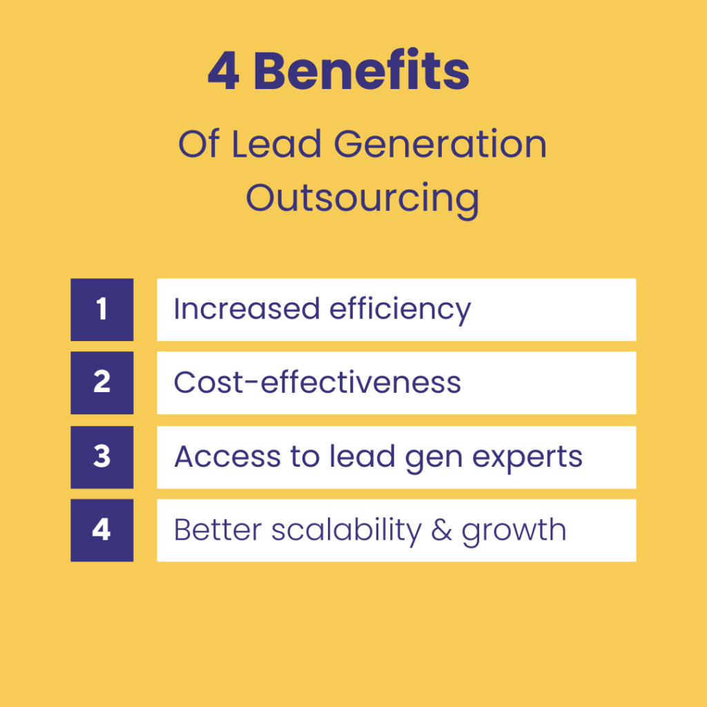 Key Benefits of B2B Lead Generation Outsourcing