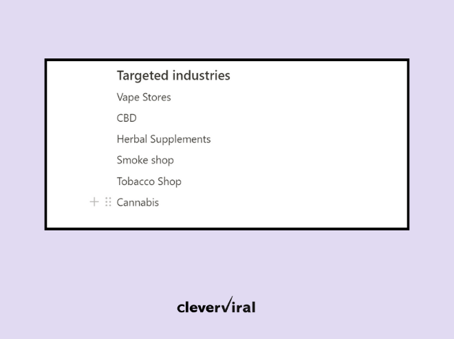 Targeted industries for Wigzo's marketing automation 