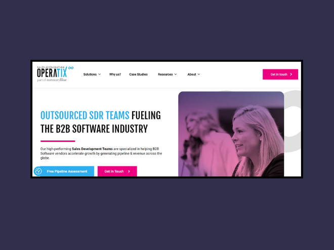 Operatix: One of the best Martal Group alternatives for SDR outsourcing & appointment setting solutions.